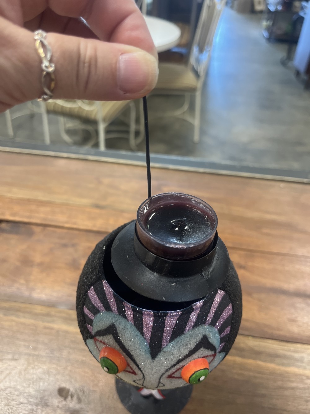 Dept 56 Dracula candle holder