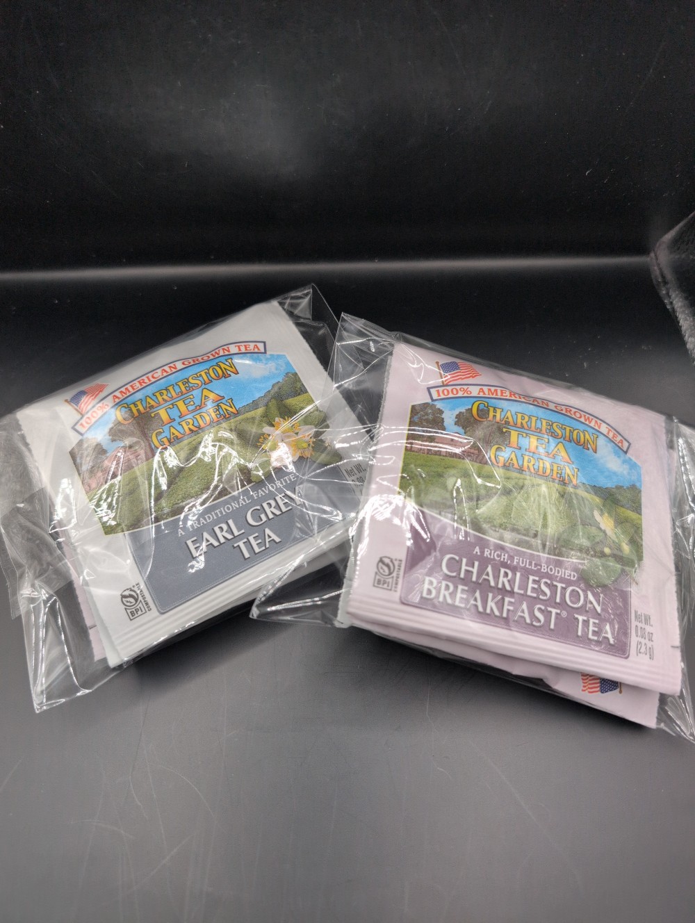 Charleston Tea Sampler 3 pyramid teabags