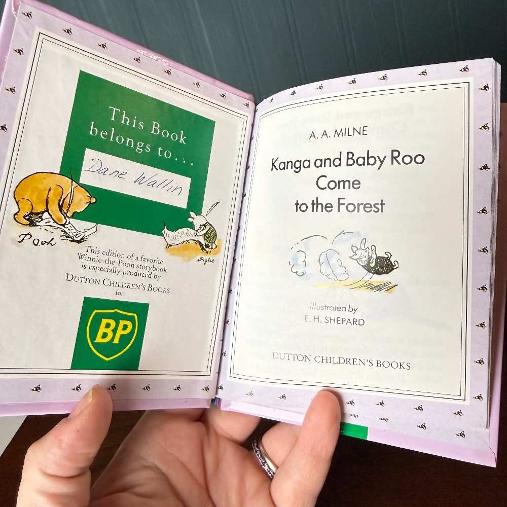 A.A. Milne Kanga and Baby Roo Original Pooh Treasury Hardcover