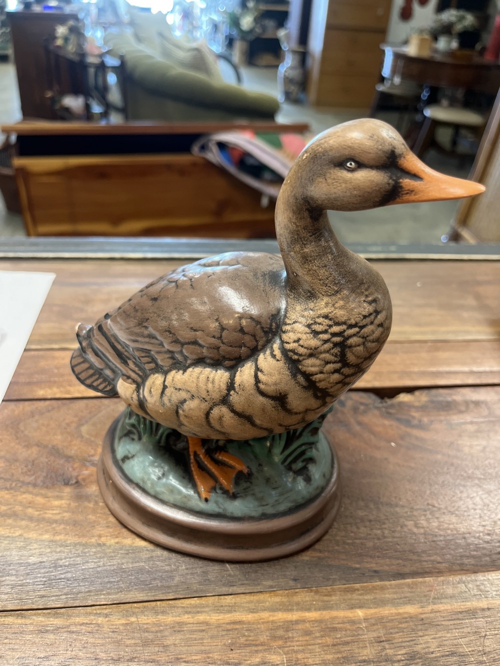 Vtg Female Mallard Duck