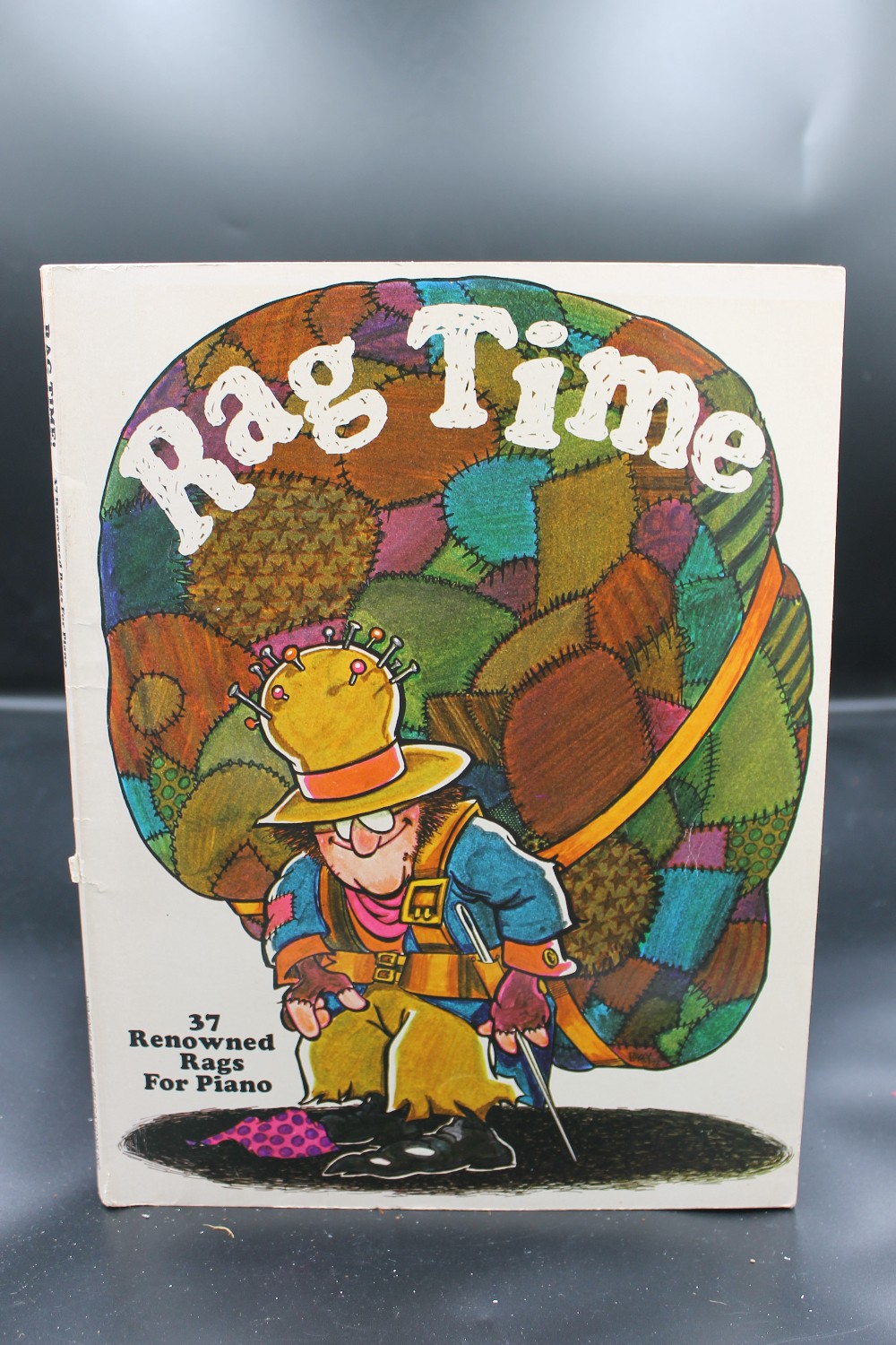 Vtg 1960s RAG TIME piano sheet music