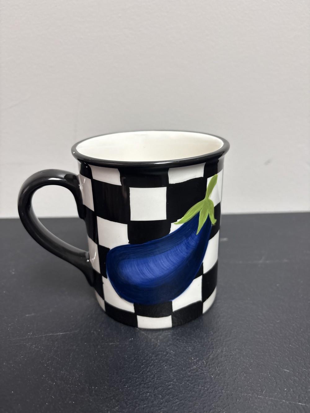 Certified International Eggplant Garden Delight Patricia Burbaker Mug