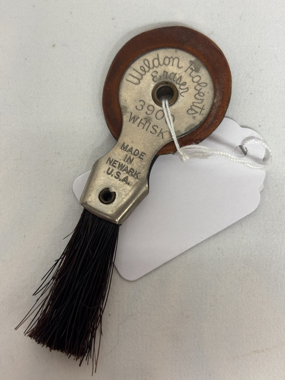 Office vintage Weldon Roberts typewriter eraser w/brush & tabs