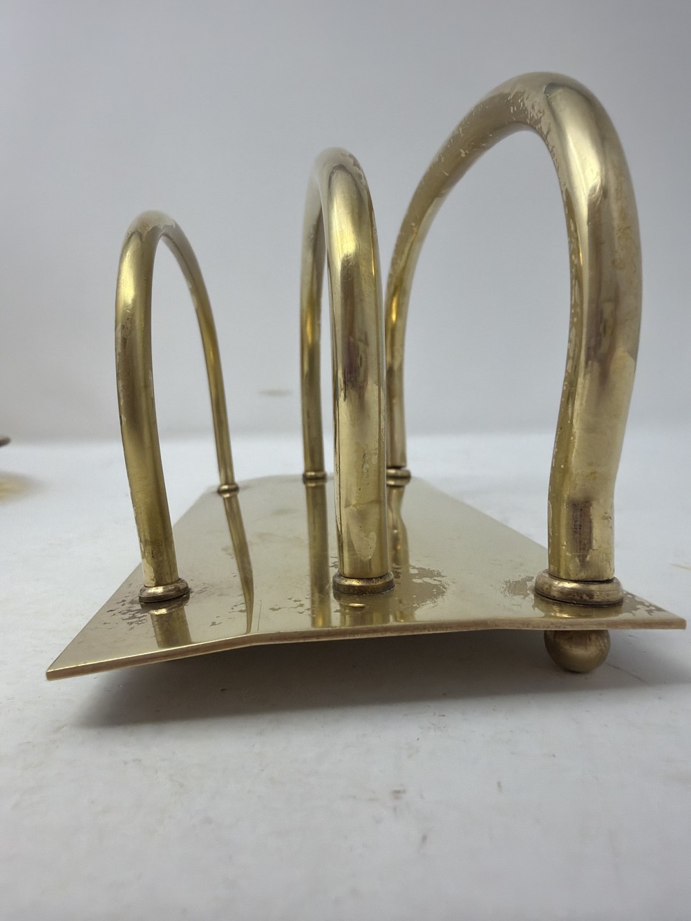 Vtg Brass Letter Holder | England