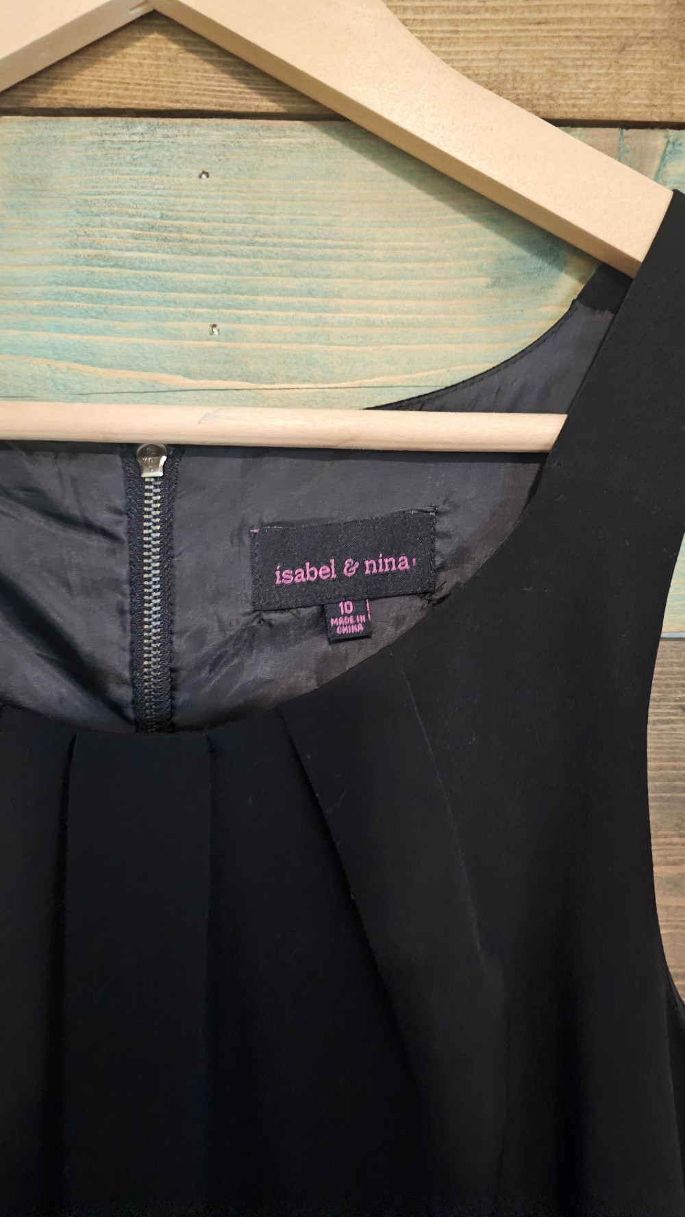 Size 10  Black Isabel & Nina Dress
