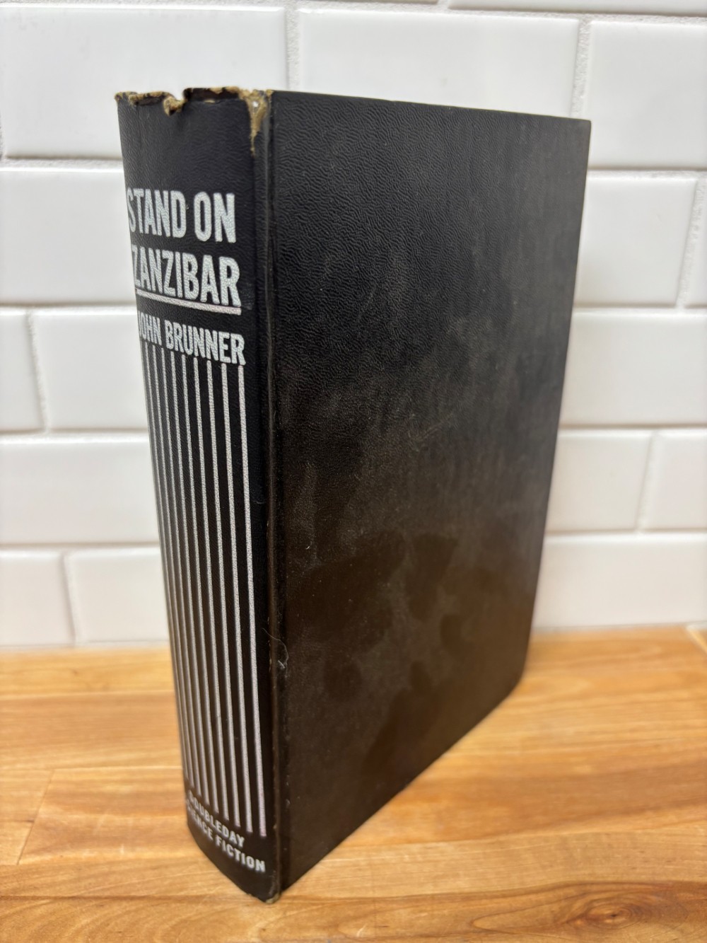 Book Stand on Zanzibar by John Brunner Hardcover 1968 Science Fiction Book Club Edition