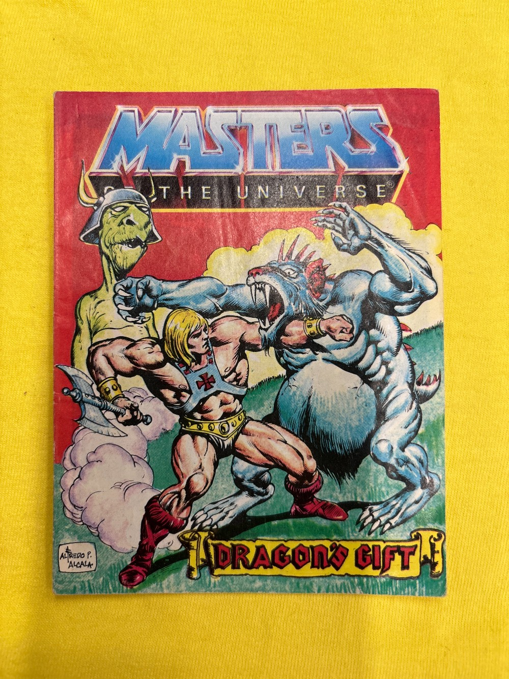 MOTU Mini Comic Book Dragon's Gift 1983