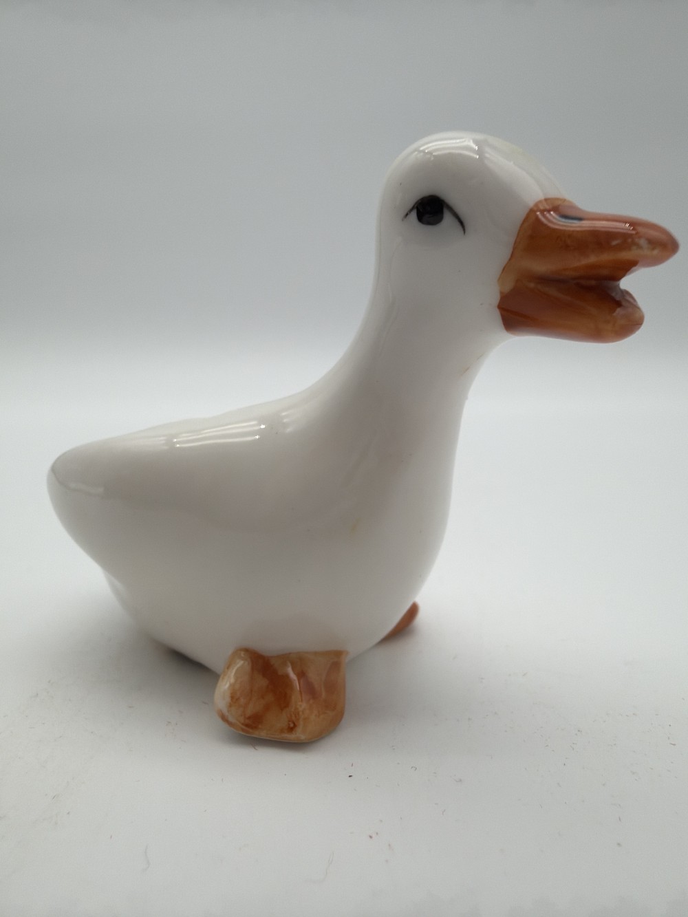 Vintage Mini Ceramic Duck Planter