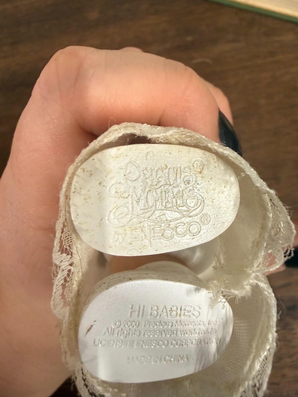 Precious Moments Hi Babies Angel Doll Ornament Enesco