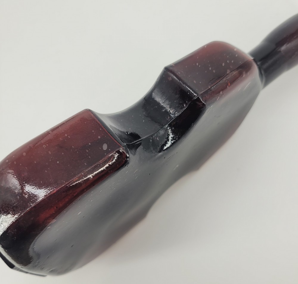 VTG 1950s Large Amethyst Violin Bottle