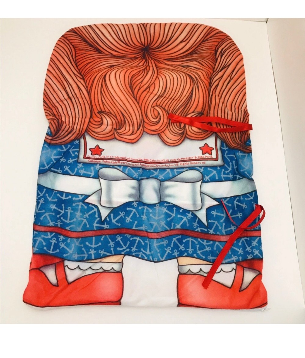 Pillow Sleeping Bag Cabbage Patch Kids StuffinPuffs 1991 Catco Roll Up Storage Sack