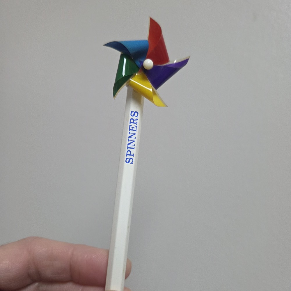 VTG Novelty Spinner Topper Pencil