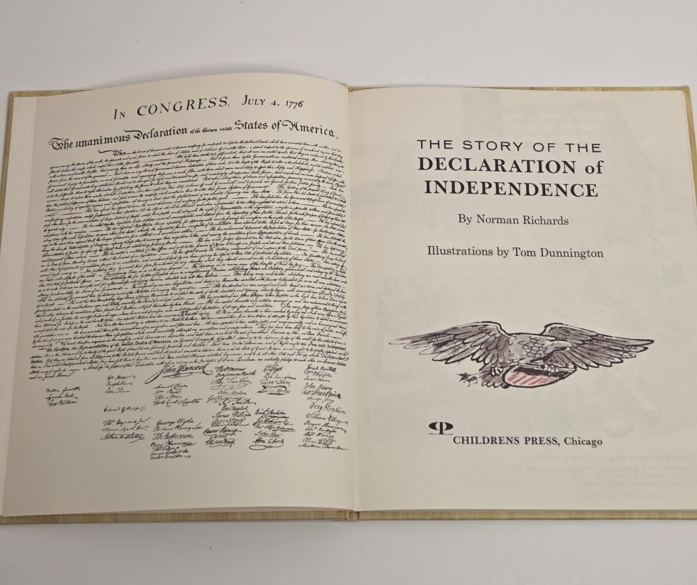 VTG Story of Declaration of Independence Book