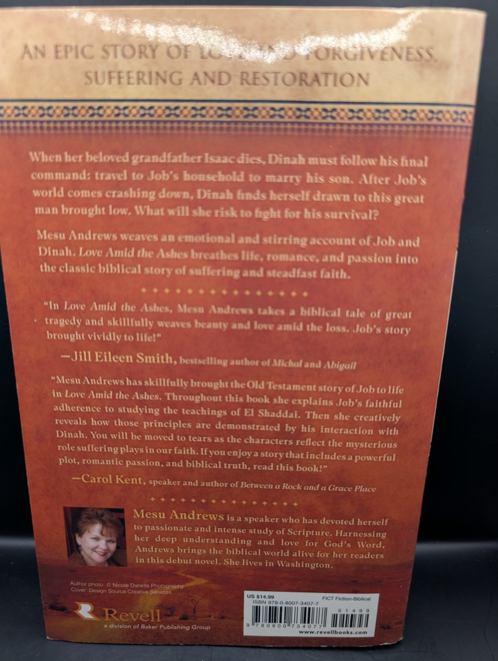 Love Amid the Ashes paperback book