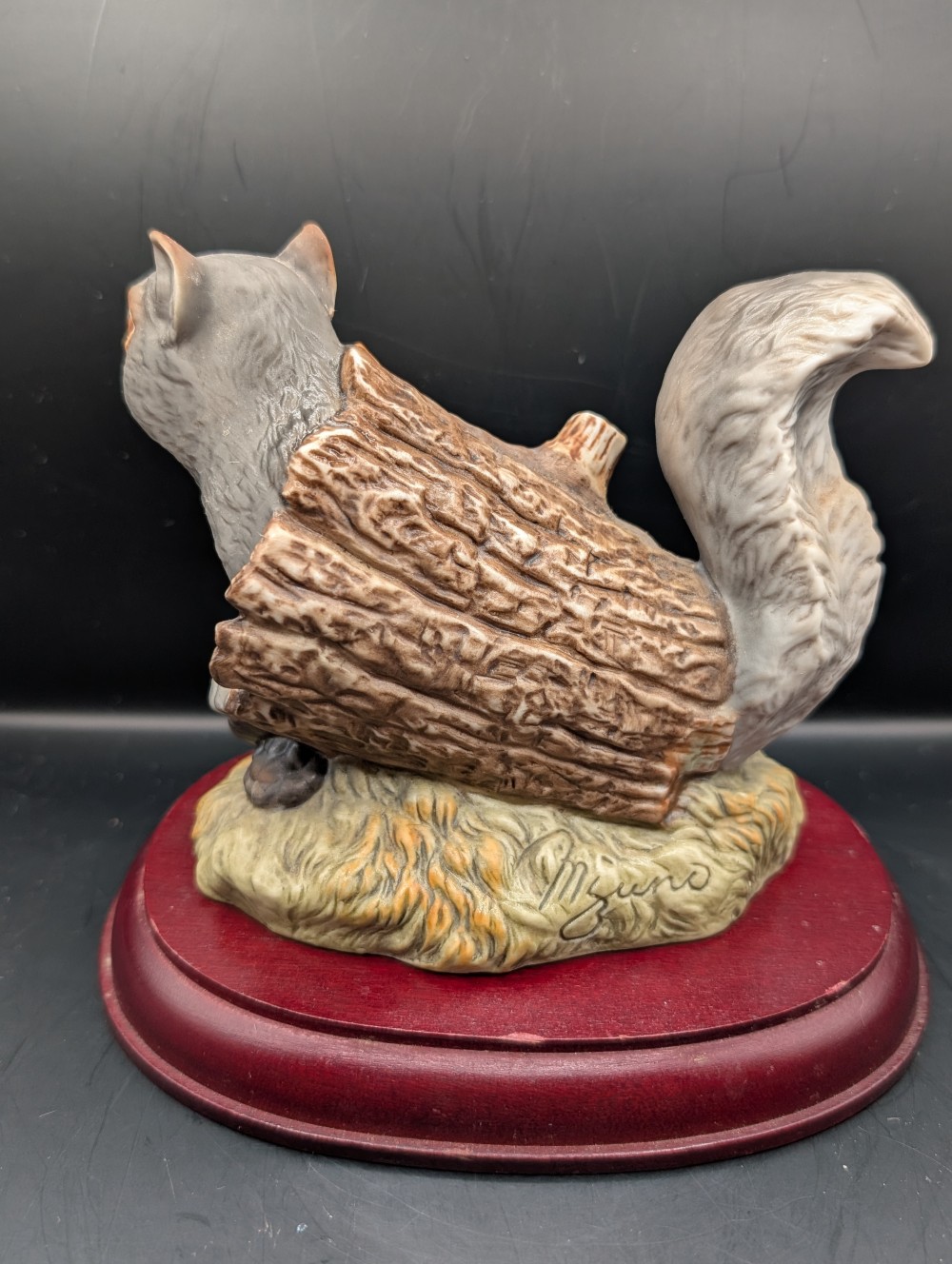 Homco porcelain squirrel figurine