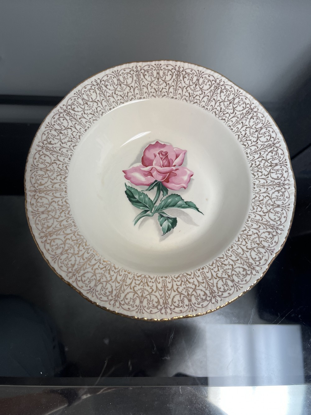 2 Vtg Homer Laughlin soup bowls