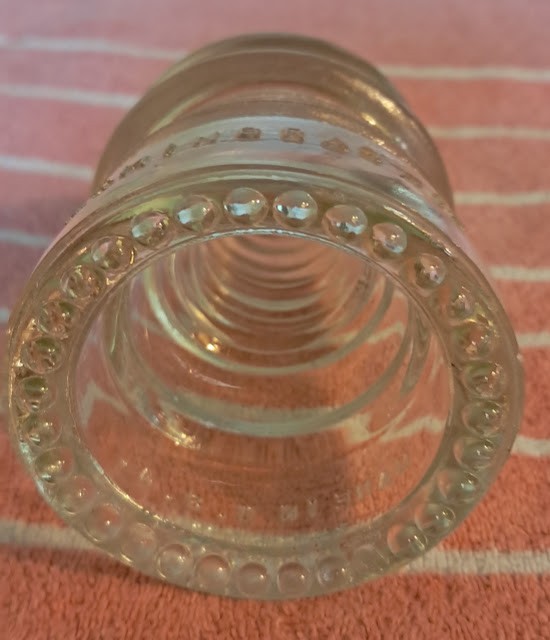 Hemingray-12 Clear Insulator