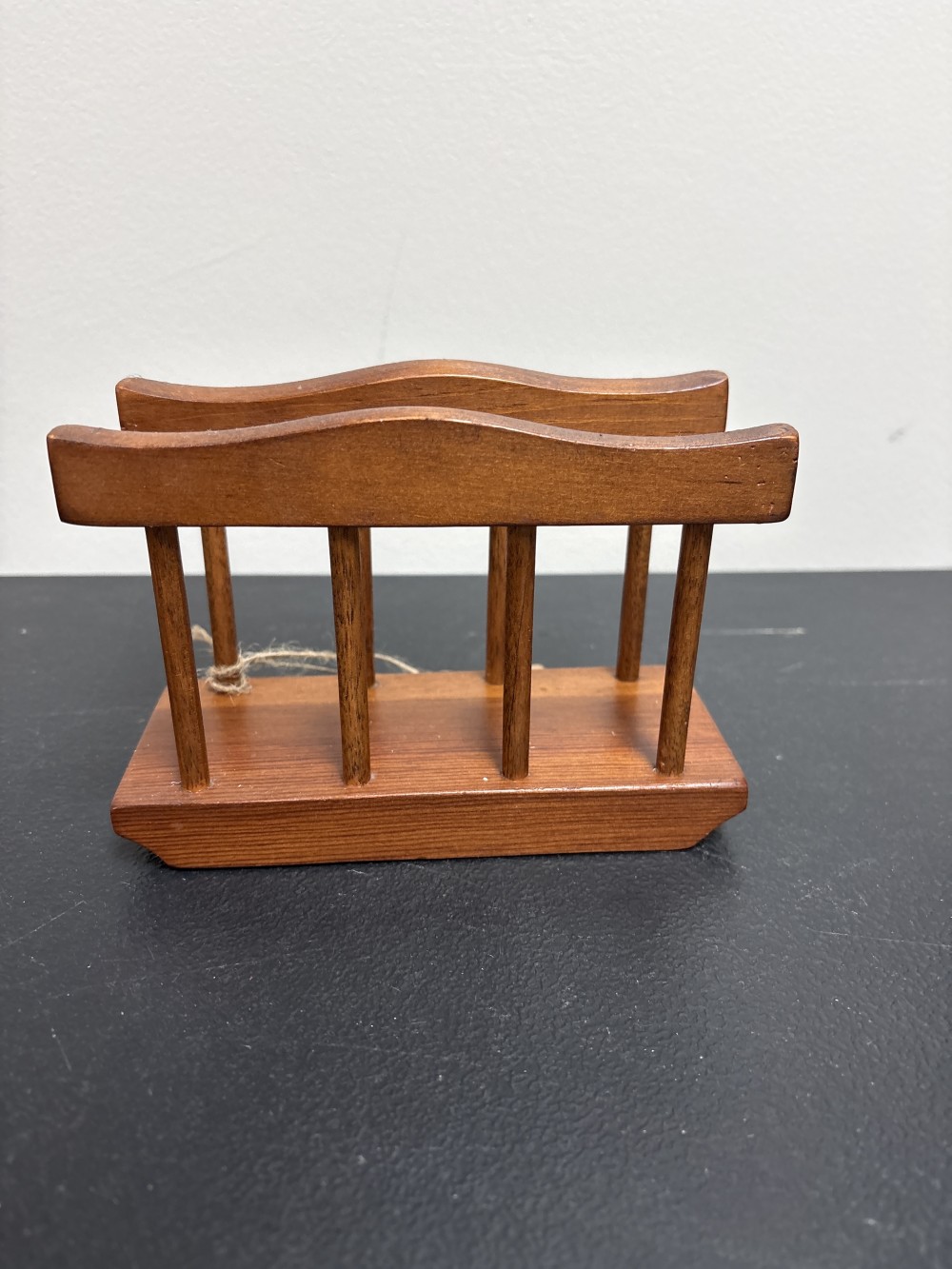 Vintage Wood Napkin Holder
