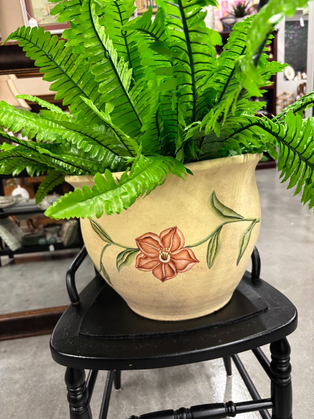 2pcs Boston Fern Artificial Plants - UV-Resistant