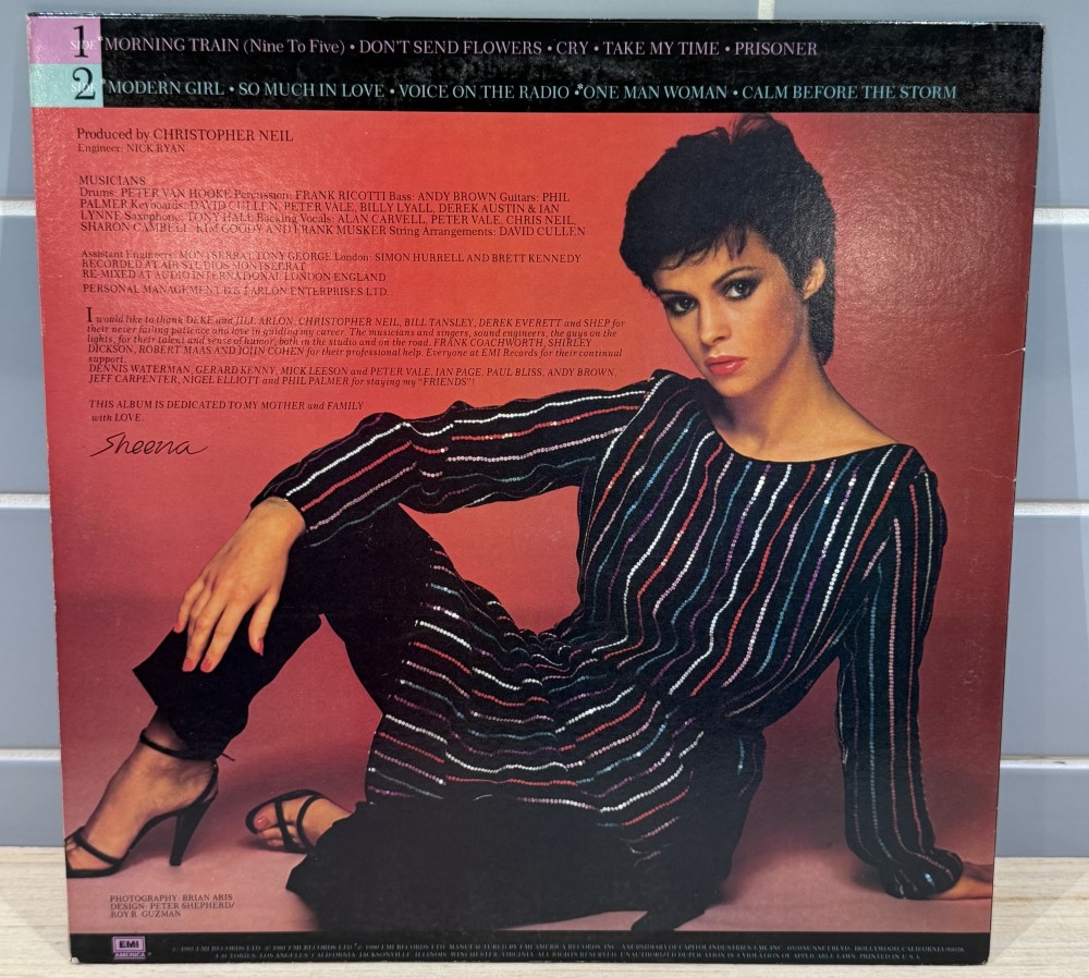Sheena Easton – Self-Titled Debut 1981 EMI America Vinyl LP