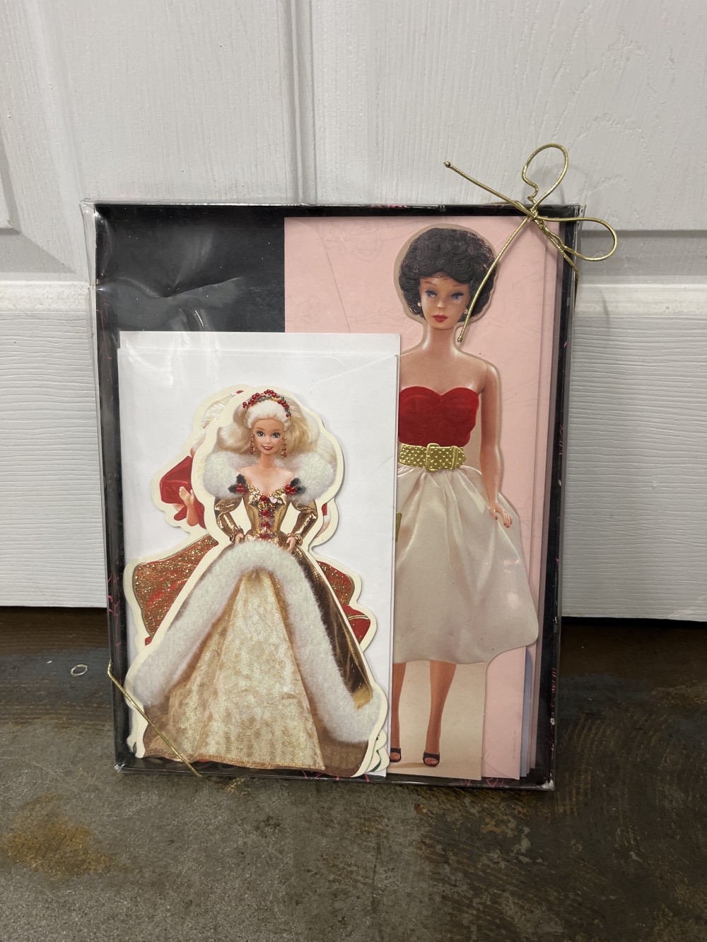 Vtg set of Barbie greeting cards