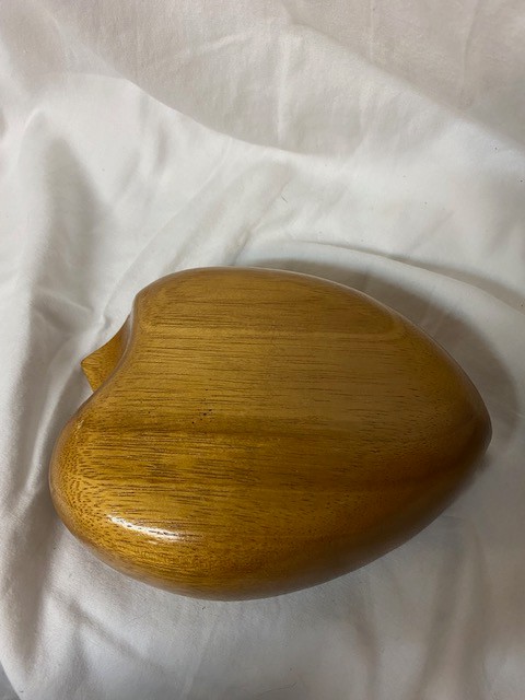 MCM Monkey Pod Leaf-Shaped Bowl