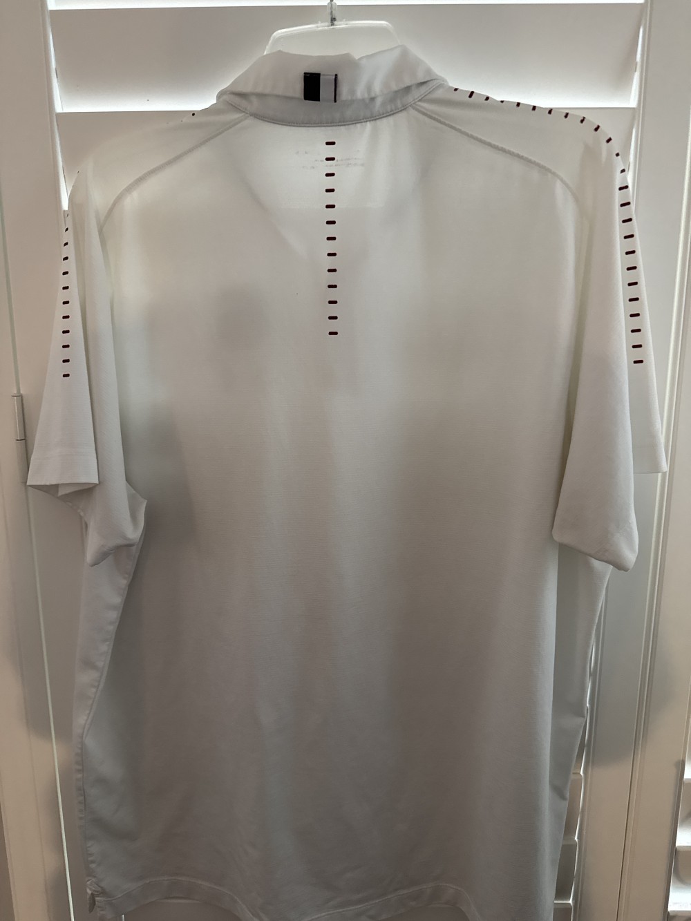 UNDER ARMOUR POLO WHITE XL