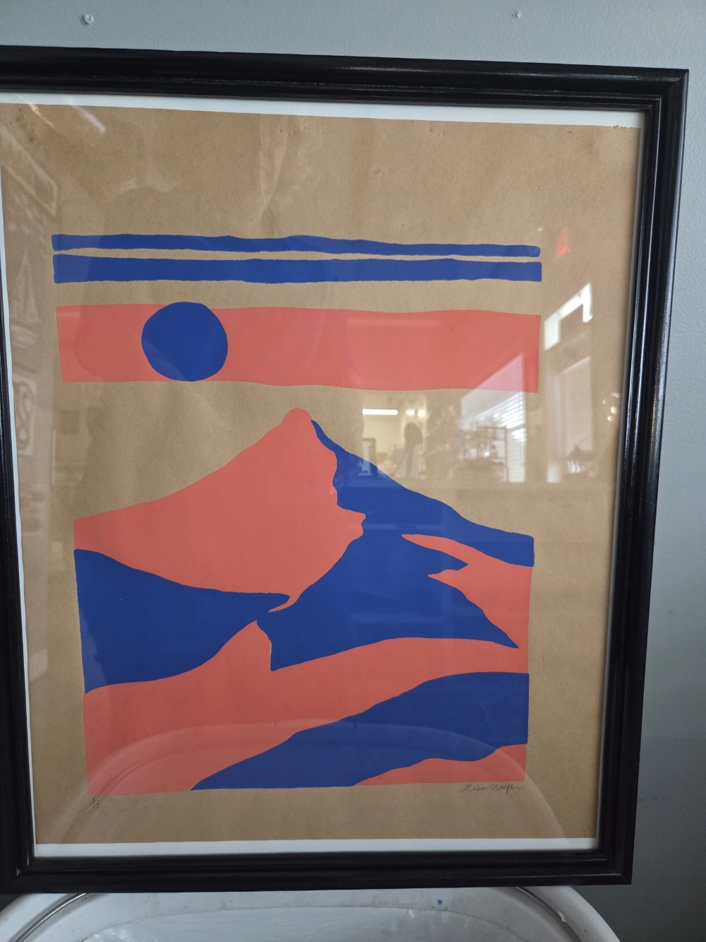 PMF-431 retro colorblock landscape