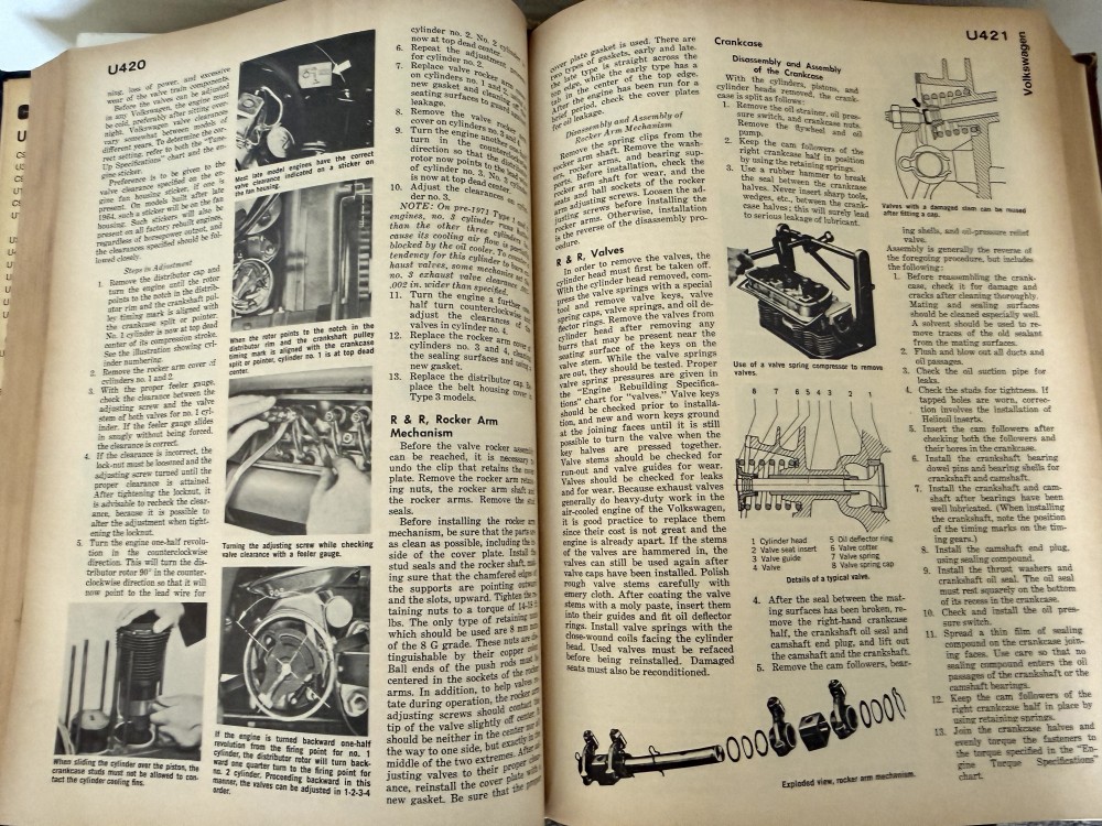 Chilton’s Auto Repair Manual Book 1974