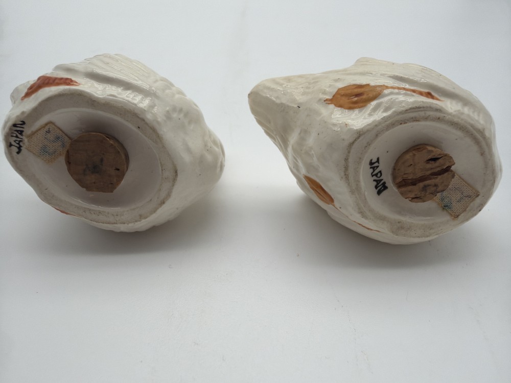 Vintage Swan Salt & Pepper Shakers