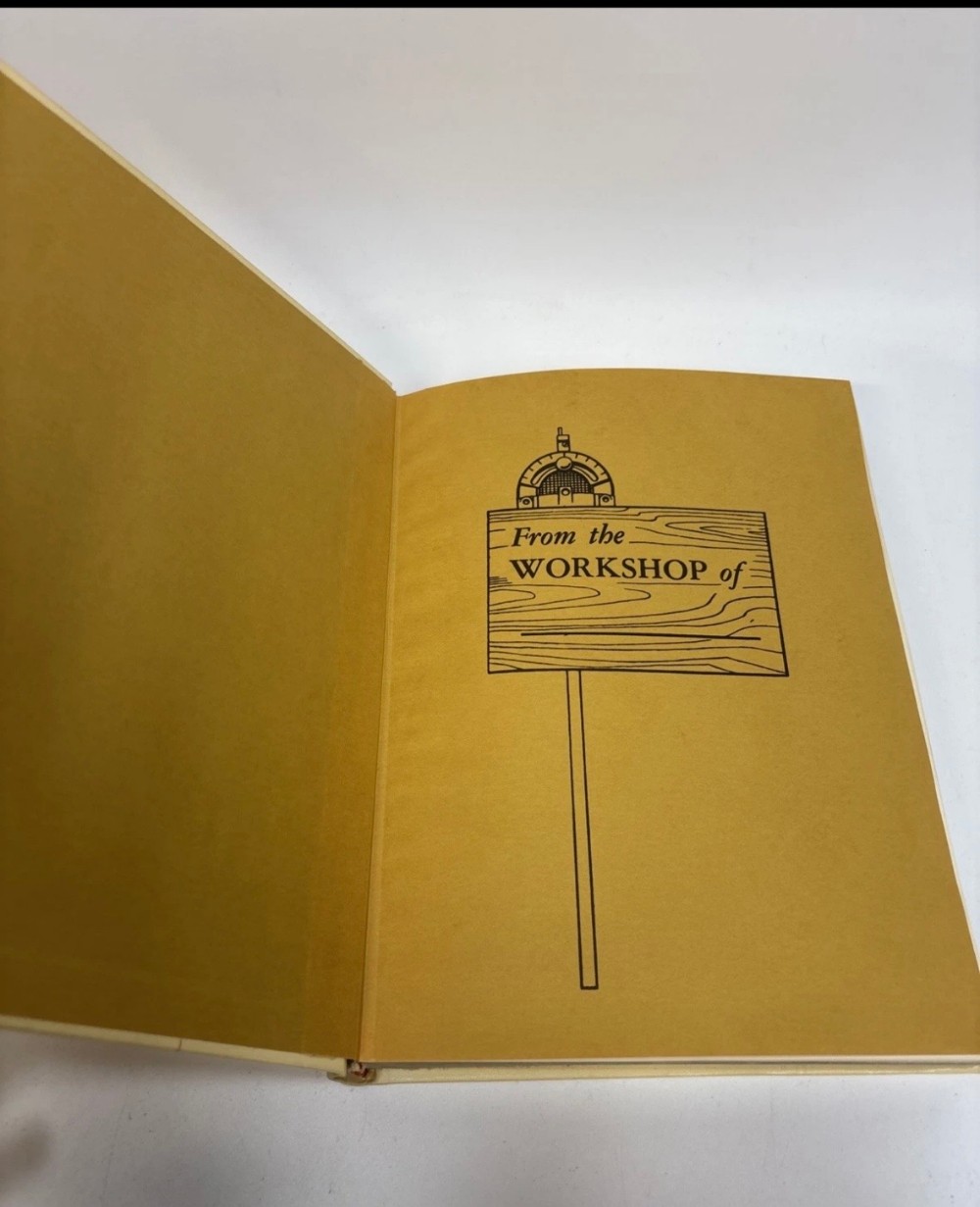 Power Tool Woodworking for Everyone Hardcover Book R. J. DeCristoforo Vintage ShopSmith Guide