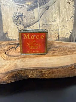 Schilling Mace Spice Tin Grannycore Farm Kitchen