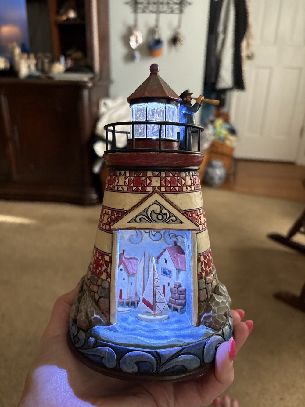 Jim Shore Lighted Lighthouse (new)