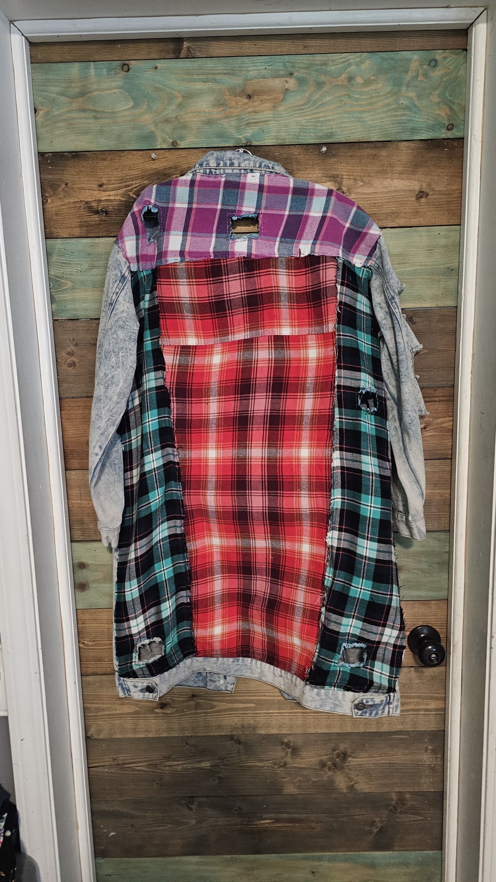 Custom  Jean jacket size L