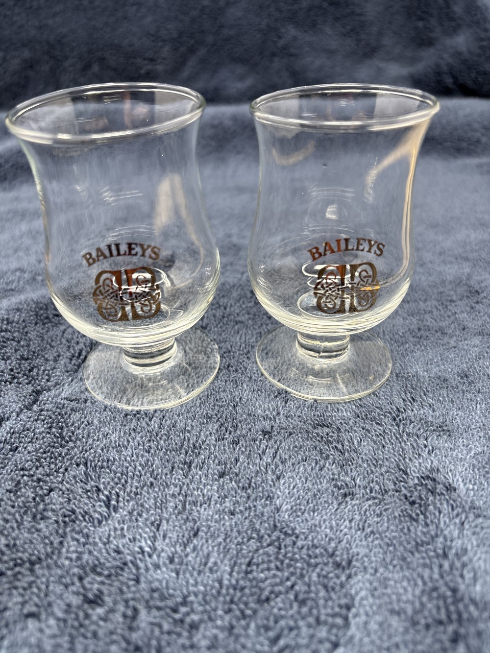 Bailey’s Irish Crème Footed Shot Glasses