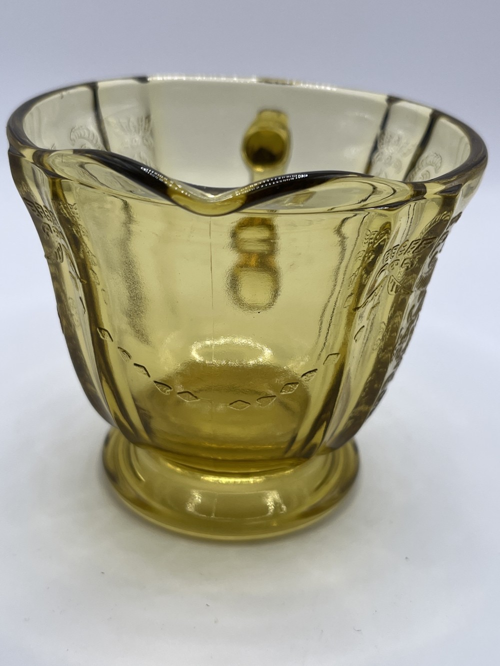 1930’s Federal Glass depression glass creamer