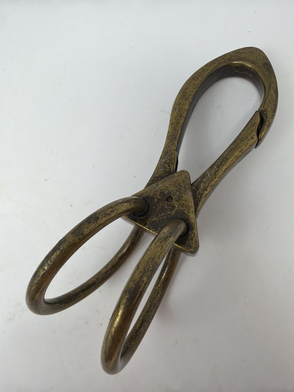 Brass Double Ring Carabiner