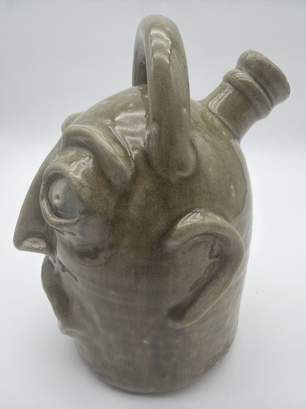 Southern Folk Art Face Jug