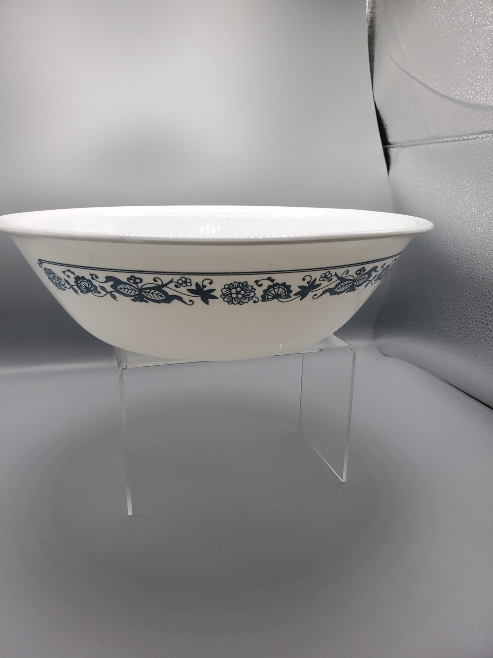 Corelle Old Towne Blue Round Serving Bowl