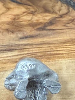 1970s Miniature Pewter Gold Miner