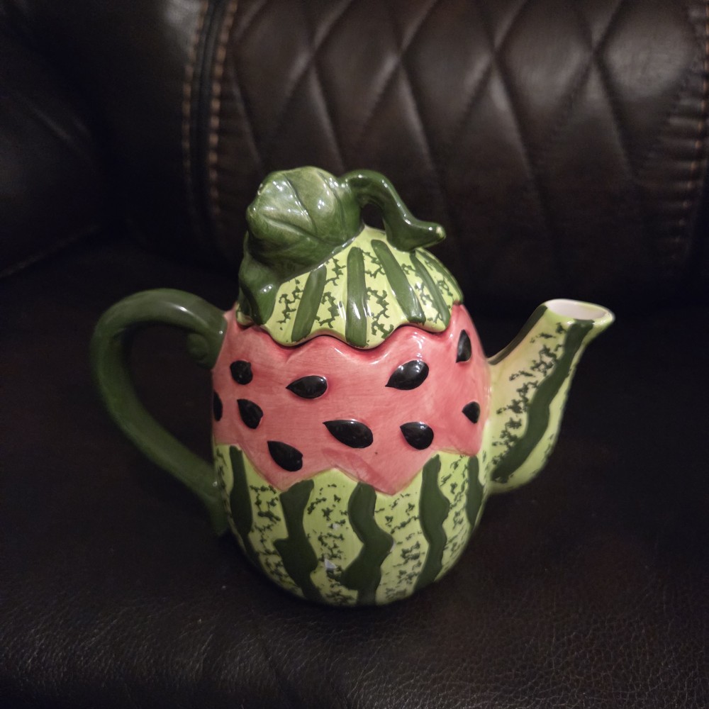 VTG Cracker Barrel Watermelon Teapot