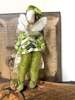 Mark Roberts Kitchen Elf Pixie Doll Cooking with Herbs