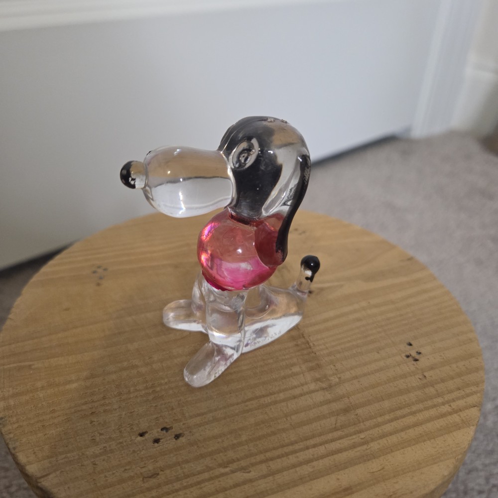 Vintage 1960's Lucite Snoopy Dog