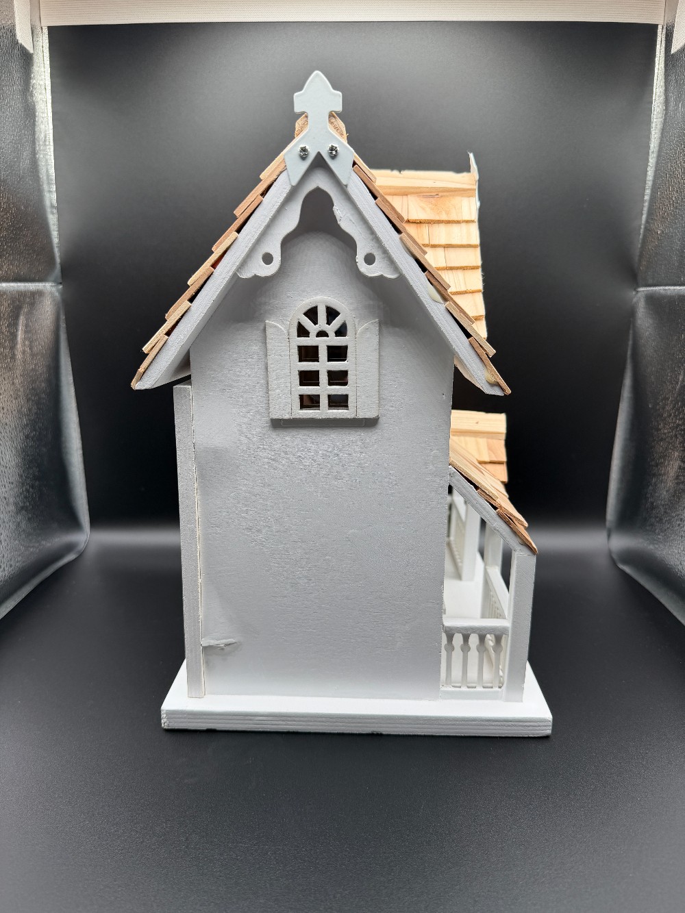 Cottage Style Wooden Birdhouse