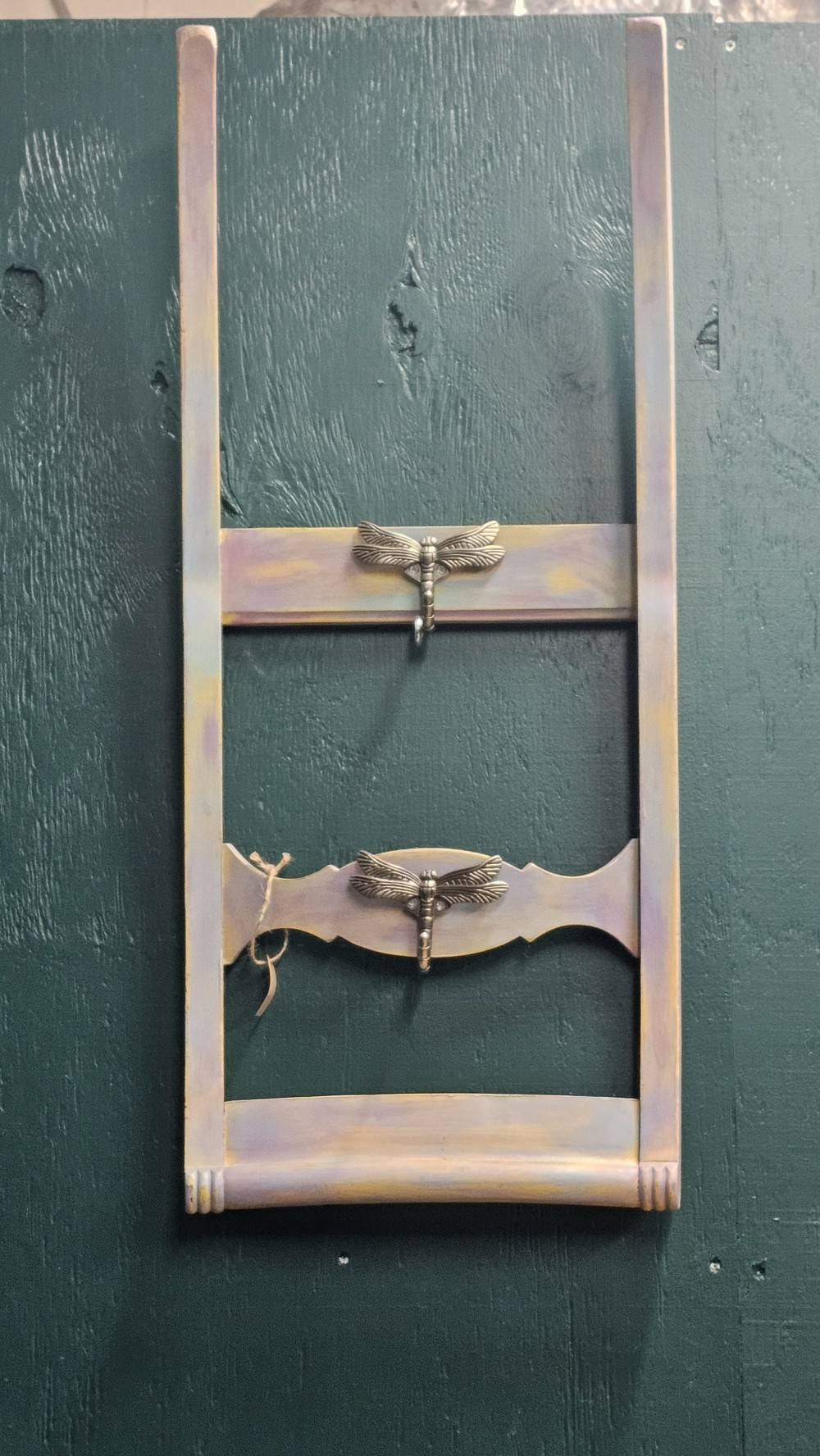 Chair back coat rack