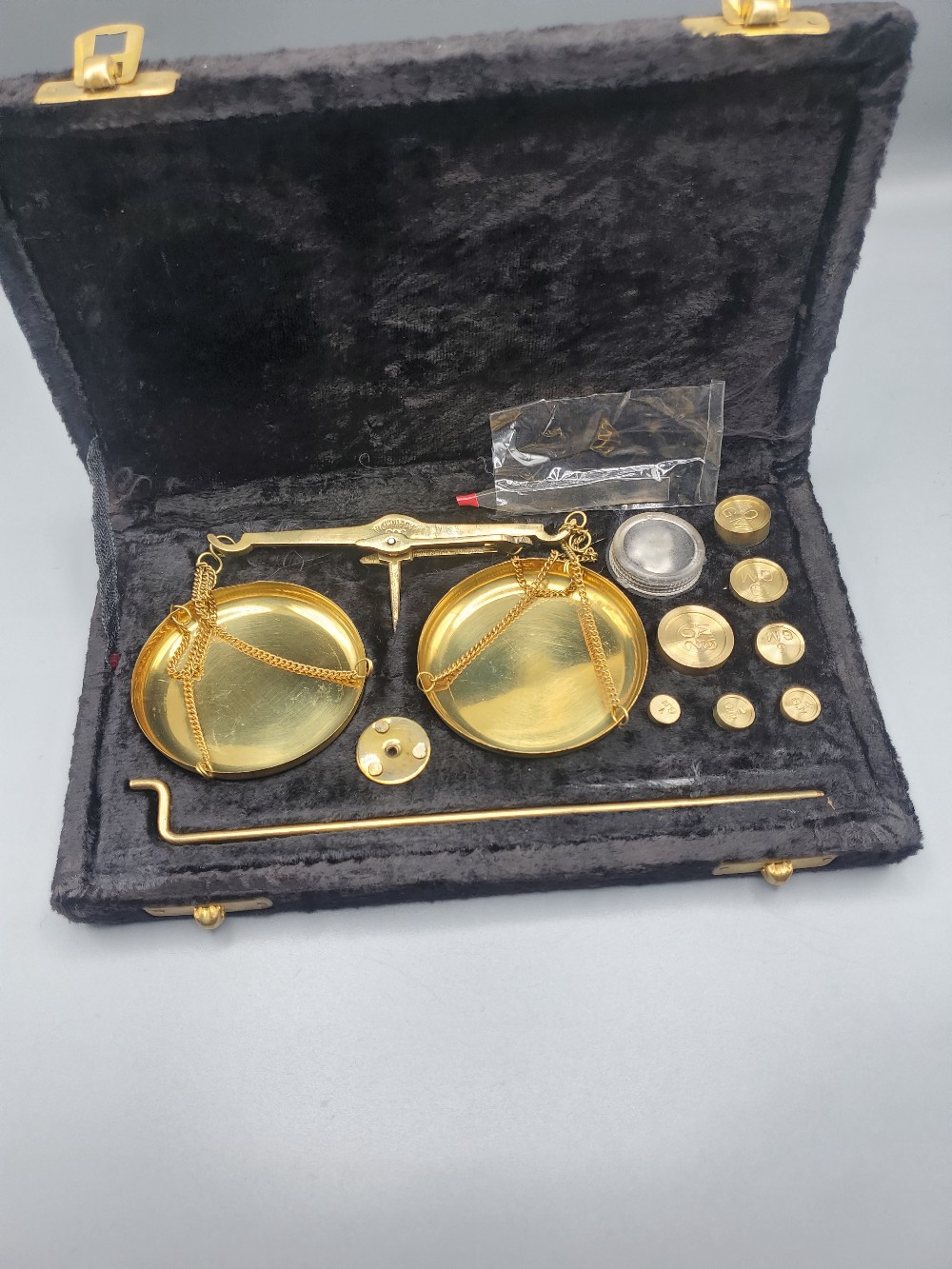 Brass Balance Scale