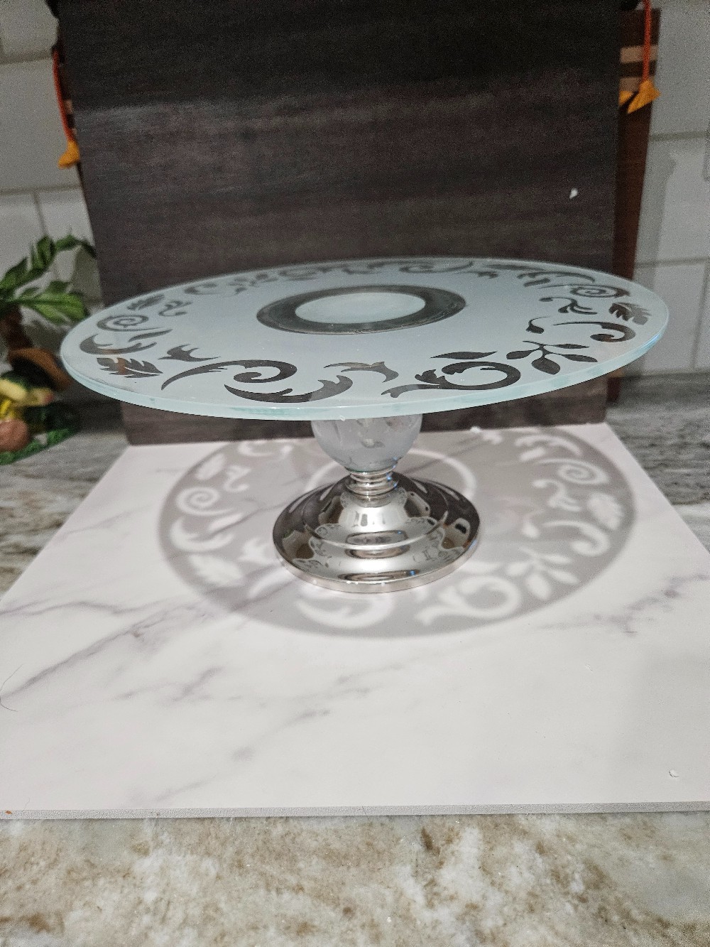 Belk cake plate