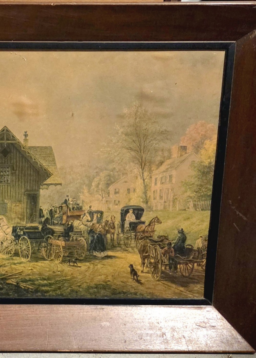 Large VTG The 9:45 Accommodation by Edward Lamson Henry