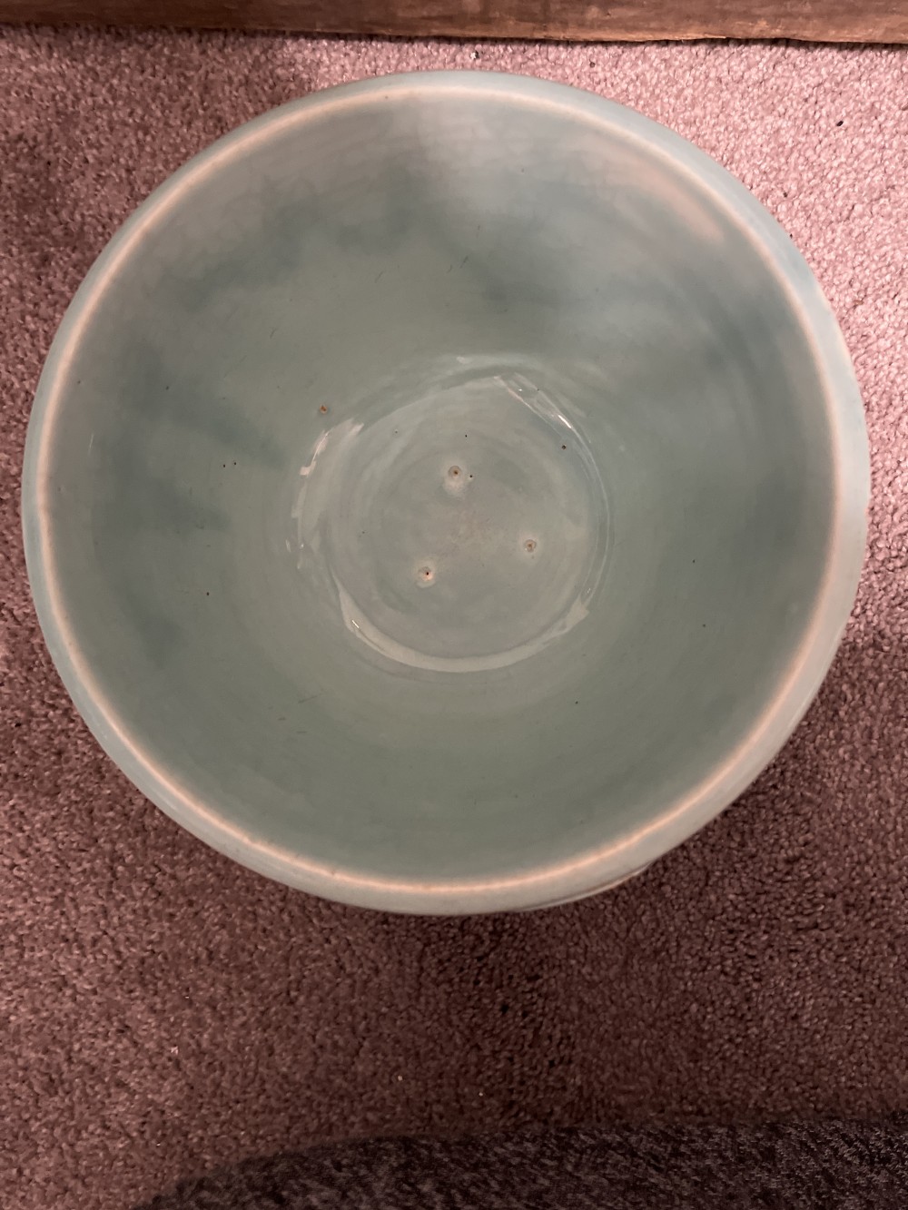 vtg 1940s Bauer Pottery mixing bowl