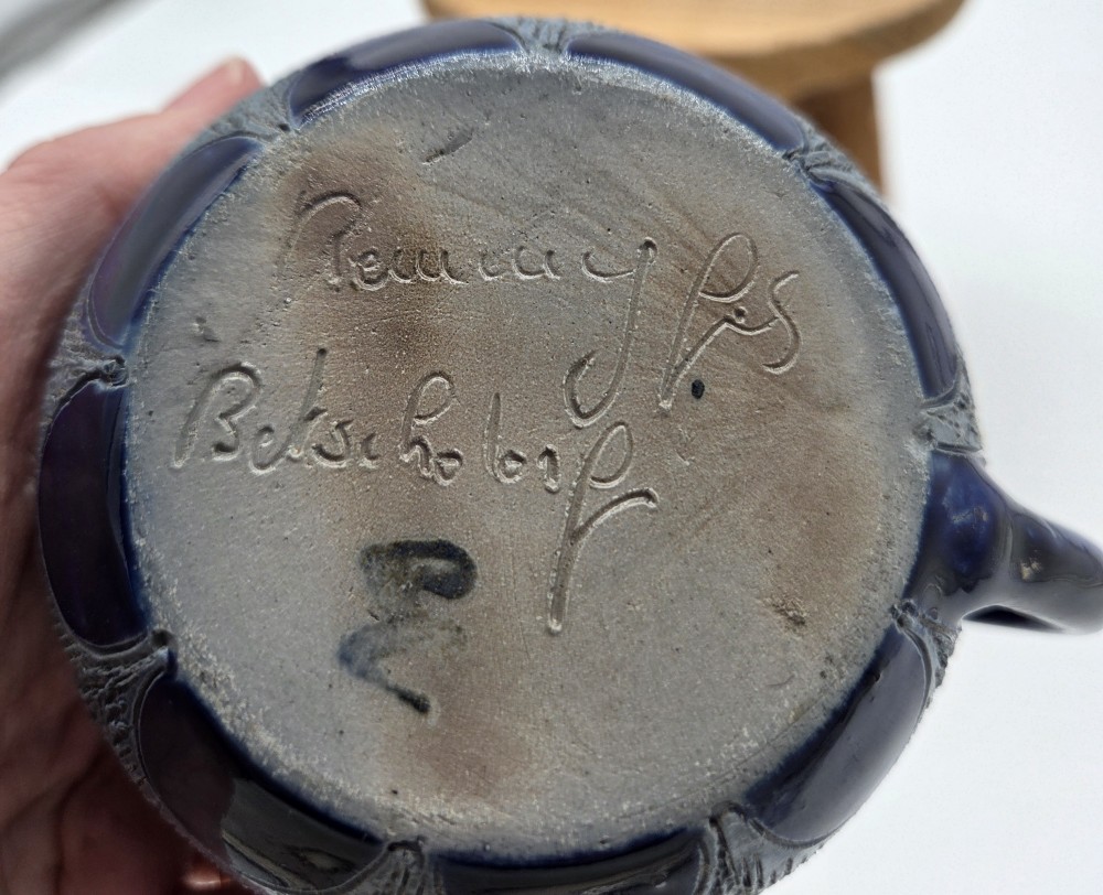 Vintage Remmy Salt-glazed Stoneware Mug